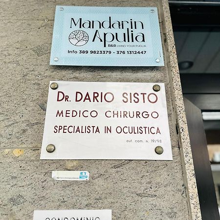 Mandarin Apulia B&B Bari Bagian luar foto